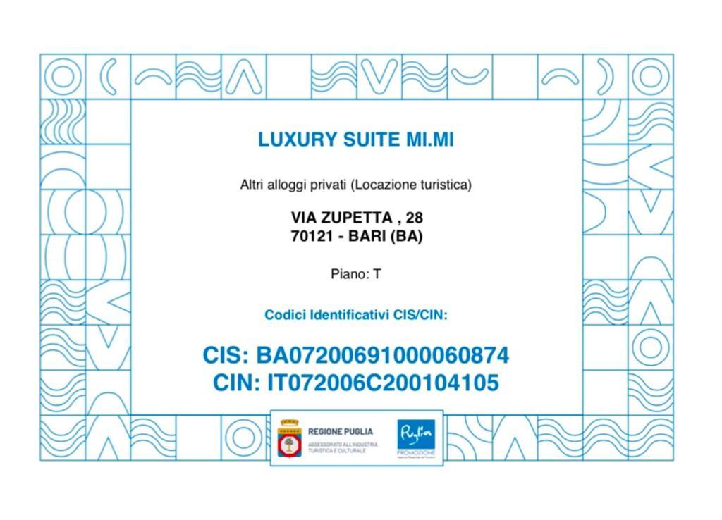 Luxury Suite Mimi 바리 외부 사진